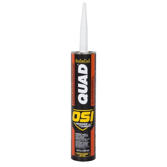 Sellador OSI Quad para ventanas, puertas y revestimientos, color beige 403, 300 ml