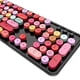 thumbnail image 3 of Teclado + Mouse Inalámbrico Lapiz Labial Retro Mujer Negro, 3 of 4