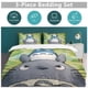 thumbnail image 5 of x2 My Neighbor Totoro Bed Duvet Cover Microfiber Bedding Sets 3D Printed Lightweight 3 Piece Comforter Sets, 1 Duvet Cover And 2 Pillow Shams for Kids Boys Girls 79"x90" jn2, 5 of 5