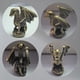 thumbnail image 3 of Tope Decorativo Para Bisagra De Puerta Dragón De Bronce Set Magnético, 3 of 7