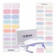 thumbnail image 1 of Pack Uñas Gel Stickers 2 Diseños + Lámpara Uv Manicure Pack Verano 002-040, 1 of 7