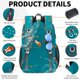 thumbnail image 3 of Mochila Bymontin 45 L ligera y plegable, verde, 3 of 5