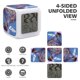 thumbnail image 3 of Disney Up theme 7 colors Alarm Clock Digital LED Alarm Clock Gifts for kids friends family, 3 of 6