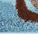 thumbnail image 2 of Alfombra Shaggy D5 150 x 200 Turquesa, 2 of 4