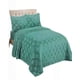 thumbnail image 2 of Set De Sabana Polar Plush 2 Plazas Color Verde, 2 of 4