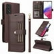 thumbnail image 1 of FOXDOCK Funda tipo Cartera para Samsung Galaxy A52 – Cubierta de Cuero PU con Múltiples Ranuras, Bolsillo para Efectivo y Correa de Muñeca, 1 of 6