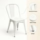 thumbnail image 5 of Silla Tolix de Comedor o Terraza Exterior - Blanca, 5 of 7