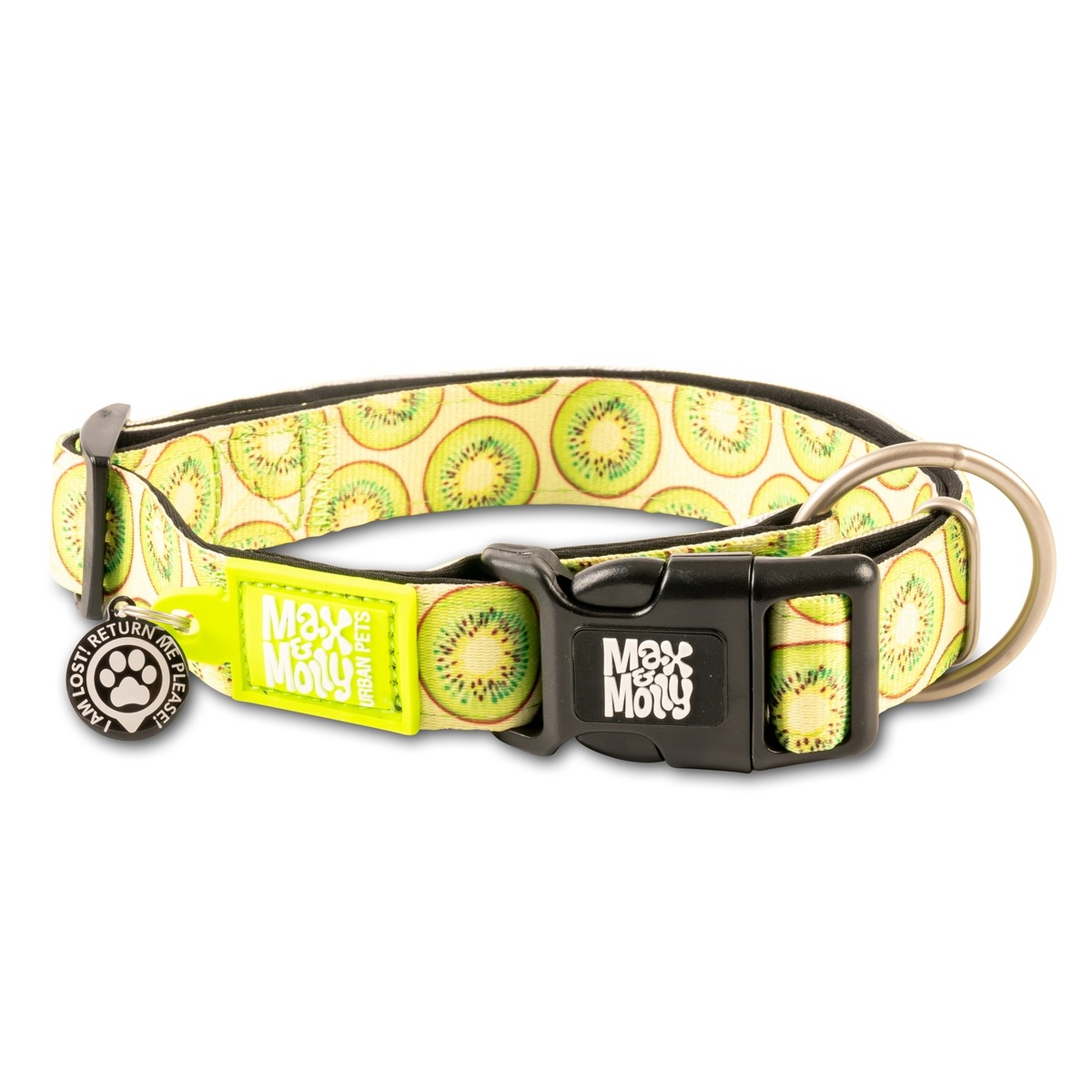 Max & Molly - Collar Perro Smart Id Kiwi