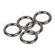 thumbnail image 1 of 5x Bobinas De Resorte Accesorio Organizador De Monedero Clips De Mosquetón Redondos De Metal Broches Gris Oscuro 19mm, 1 of 5