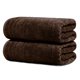 thumbnail image 1 of Tens Towels – Juego de 2 toallas extra grandes 89 × 178 cm color marrón, 1 of 7
