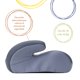 thumbnail image 3 of Asiento de coche elevador Cosco con la parte superior, sin respaldo, 18-45 kg Organic Waves, 3 of 6