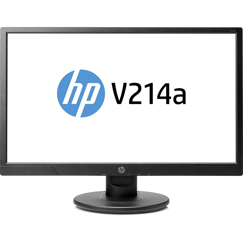 Monitor Hp V214a 20.7in Lcd Hdmi (base Universal) - Reacondicionado