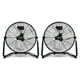 thumbnail image 1 of Ventilador de piso Simple Deluxe, 20 pulgadas, 3 velocidades, alta velocidad, negro, 1 of 3