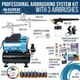 thumbnail image 2 of Kit de sistema de aerografía Master Airbrush Cool Runner con tanque, 2 of 7