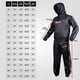 thumbnail image 3 of Traje de sauna resistente DEFY para perder peso, sudadera con capucha que envuelve todo el cuerpo para hombre y mujer, antidesgarros, equipo de gimnasio, entrenamiento y ejercicio, 3 of 7