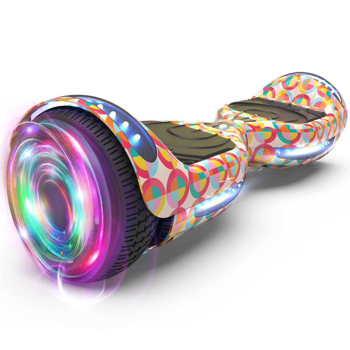 Hoverstar - Hoverboard Skate Eléctrico Con Altavoz Inalámbrico Y Luces Led Adecuado Para Niños, Niñas Y Niños Para Uso En Interiores Y Exteriores