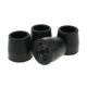 thumbnail image 1 of 4 Piezas De Virola De Bastón, Puntas De Muleta De Goma, Protector De Extremo Inferior, Negro, 1 of 5