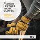 thumbnail image 3 of Guantes de trabajo Wells Lamont de piel de vacuno resistentes a los cortes, 3 of 6
