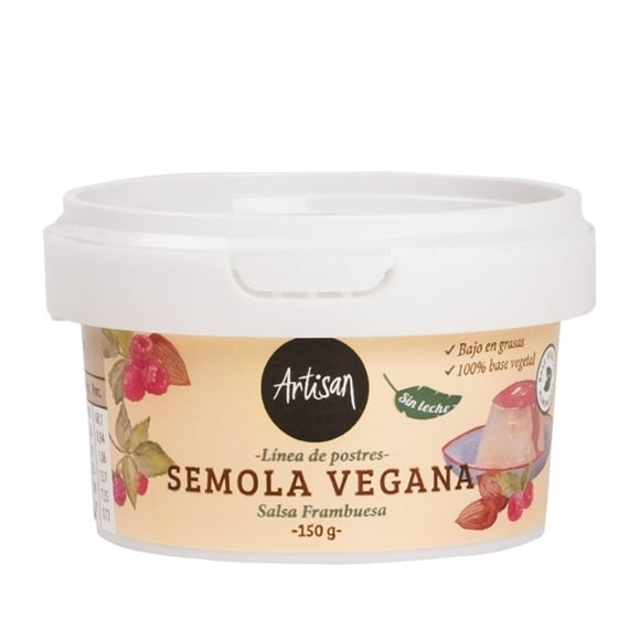Sémola Vegetal Salsa Frambuesa, 150 g