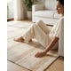 thumbnail image 2 of Alfombra Lana Loom Beige 160x230 CMS, 2 of 2