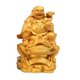 thumbnail image 4 of Laughing Buddha Sit On Money Estatua De Rana Para Decoración De Mesa Dorada, 4 of 5