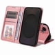 thumbnail image 4 of Funda Billetera para Samsung Galaxy S25 FE con Porta Tarjetas y Soporte Ajustable Rosa, 4 of 6