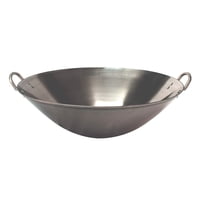 Wok Spt Sl-Pa450E De Acero Inoxidable De 18 Pulgadas, Listo Para Inducción