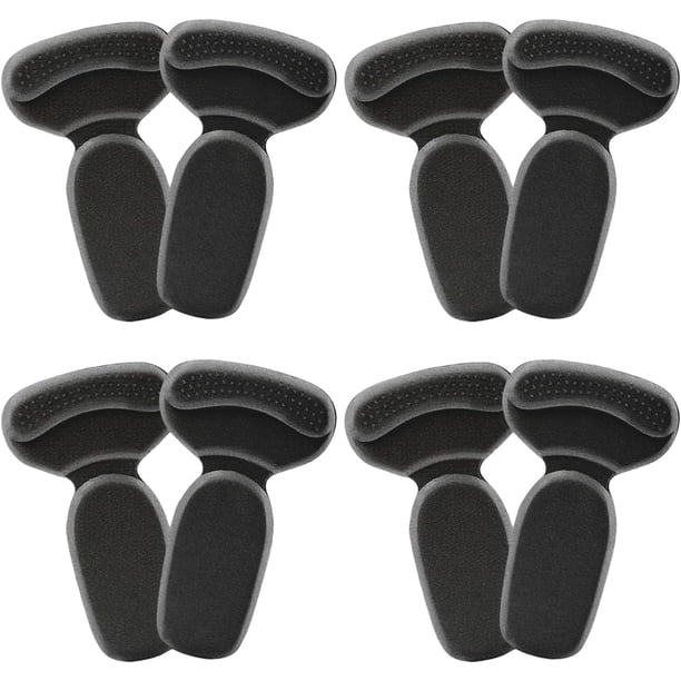 Taloneras antideslizantes zapatos holgados 4 pares beige protección ampollas dolor alivio