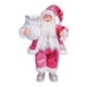 thumbnail image 1 of Adorno Navideño De Papá Noel Para Escaparate De Vacaciones, Color Rosa, 1 of 5