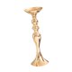 thumbnail image 1 of Vela De Metal De Soporte Largo Soporte De Luz De Té Candelabro Florero Gold-M, 1 of 5