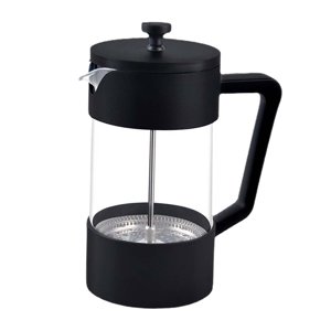 Bothyi - Tetera De Vidrio Con Filtro De Acero Inoxidable, Cafetera Para Acampar, Viajar, Casa, 600Ml
