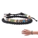thumbnail image 1 of Juego de 2 pulseras de surf bohemias, pulsera de cuentas hecha a mano y pulsera de tela bohemia, pulseras impermeables de estilo étnico hippie, pulseras deportivas para mujer, pulseras de la amistad p, 1 of 7