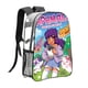 thumbnail image 1 of APHMAU Mochila transparente temática, resistente y duradera, bolsa see-through para trabajo, deporte, universidad y viaje, 31 × 43 cm, 1 of 6