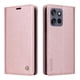 thumbnail image 3 of Funda Billetera de Cuero para Motorola Edge 50 Neo con Tarjetero y Soporte - Tapa Magnética Rosa, 3 of 6