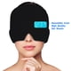 thumbnail image 1 of Gel Hot Cold Therapy Headache Migraine Relief Cap For Chemo,Sinus,Neck Wearable Therapy Wrap Stress Pressure Pain Relief Massage, 1 of 3