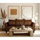 thumbnail image 1 of Sofa Asturias 3 Cuerpos Café, 1 of 3