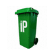 thumbnail image 1 of Contenedor de basura plastico 120 litros color Verde, 1 of 3