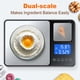 thumbnail image 2 of Báscula de cocina KUAIVO digital de doble plataforma de 1 g a 15 kg, 7 unidades, 2 of 9