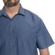 thumbnail image 5 of Camisa Hombre Manga Corta Dobby Sport Cuello Semi Italiano, 5 of 7