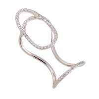 Ioensy - Anillo De Uña De Dedo Joyería Reutilizable Anillo De Uña Para Mujeres Que Datan Club Nocturno Estilo B