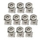 thumbnail image 1 of 10 Pares De Cierres Magnéticos Botones A Presión DIY Monederos Bolso Craft 14mm Negro, 1 of 5