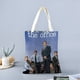 thumbnail image 2 of Office TV Bolso de tela con estampado de lienzo para mujer, bolsa de compras reutilizable y estética, con cremallera interior, regalo para mujer,38*45cm., 2 of 6