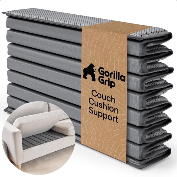 Tabla de soporte para cojín de sofá GORILLA GRIP Heavy Duty, gris