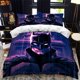 thumbnail image 1 of Batman Printed Quilt Duvet Cover Pillowcase Included Bedding Set3-Piece Bedding Set (1 Duvet Cover + 2 Pillow Shams), 1 of 5