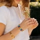 thumbnail image 2 of Pulsera Leather Imperial Jasper De 7 Chakras Para Adultos, 2 of 6