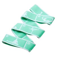 Magideal - Banda De Resistencia Entrenamiento De Ligamentos Yoga Auxiliar Cinturón De Estiramiento Correa Elástica Banda Elástica Para Ejercicios, Danza, Latina, , Verde