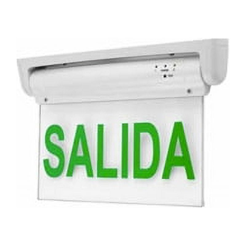 Hb Led - Luz Led Emergencia Transparente Con Foto Salida Sec