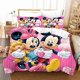thumbnail image 1 of Mickey Minnie Mouse Cartoon Donut Duvet Cover Bedding Set 3-Piece Bedding Set (1 Duvet Cover + 2 Pillow Shams), 1 of 5