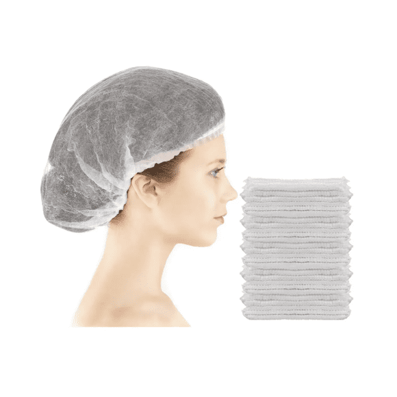 Gorros / Cofias Desechables Para Cabello 100 Unidades