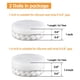 thumbnail image 2 of Burlete para puertas Bruiefpap, silicona transparente, 33.5 pies, 2 of 8